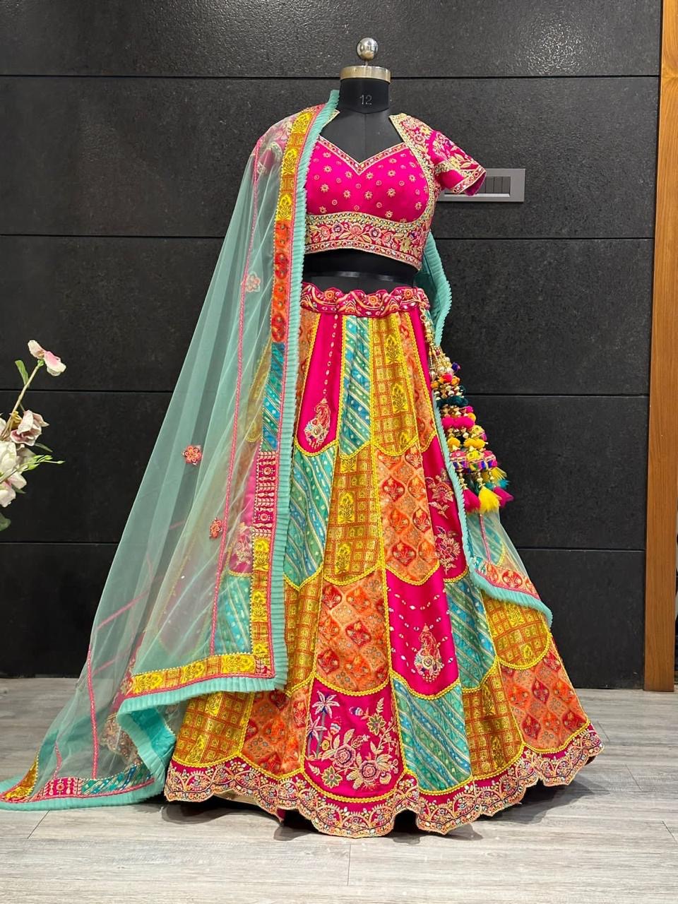 Banarsi lengha best sale