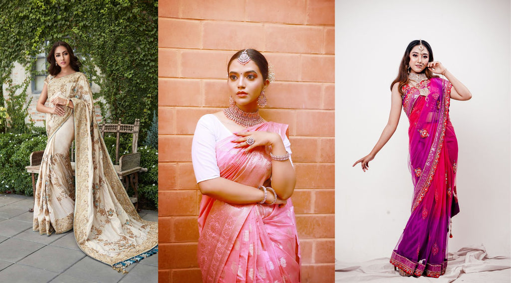 How to Drape Saree for Short Height? [10 Steps] – Pratibha Sarees