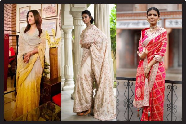 Rajasthani Style Saree Draping