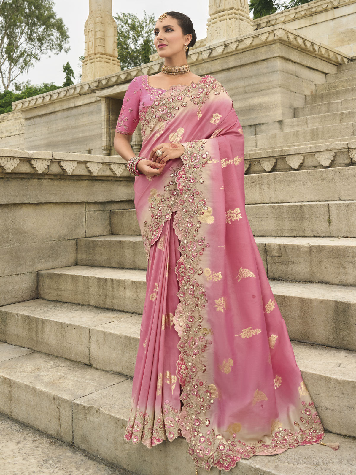 Shaadi Saga Gadwal Silk Saree