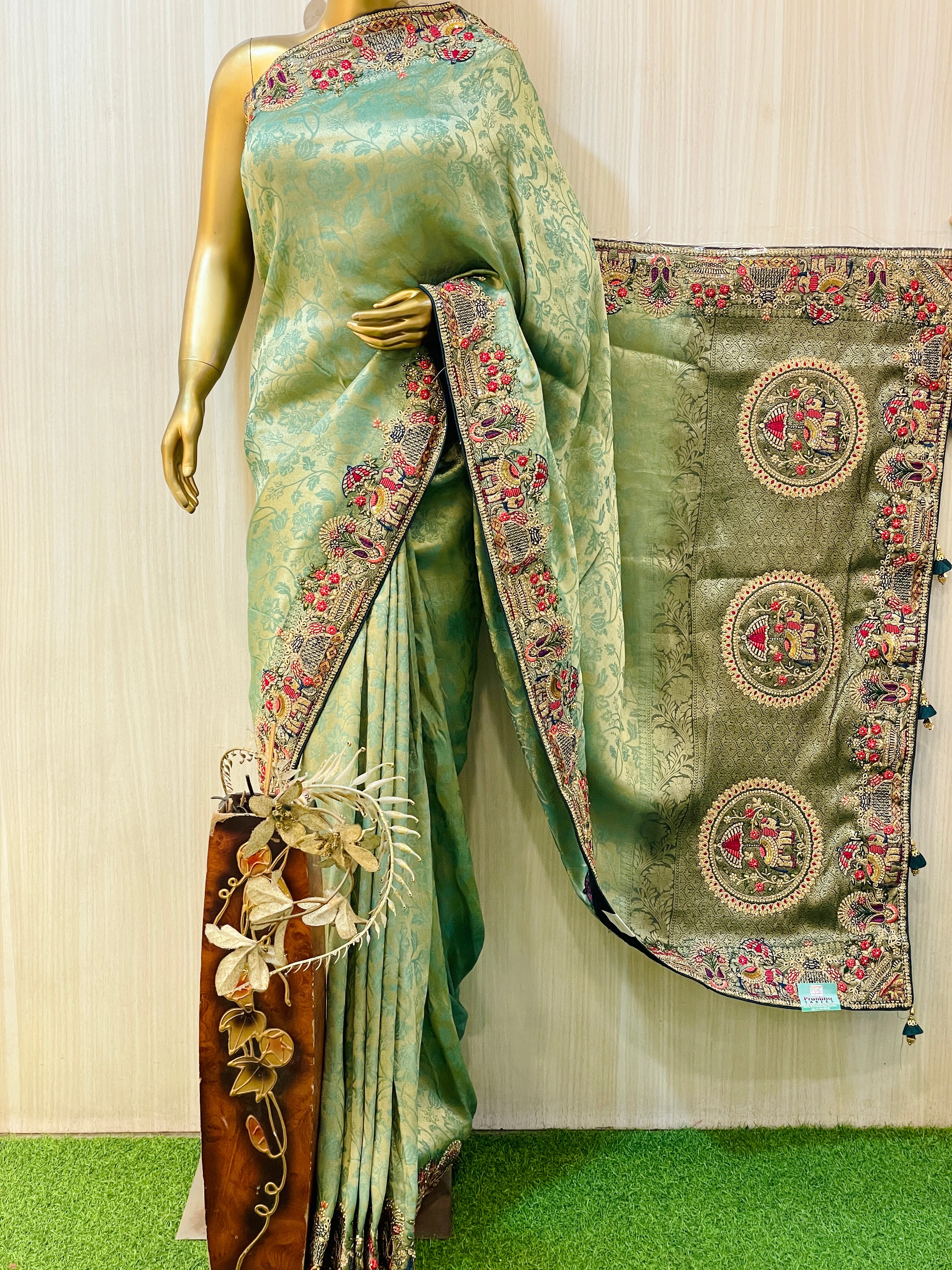 Bina Banarasi  Silk Saree