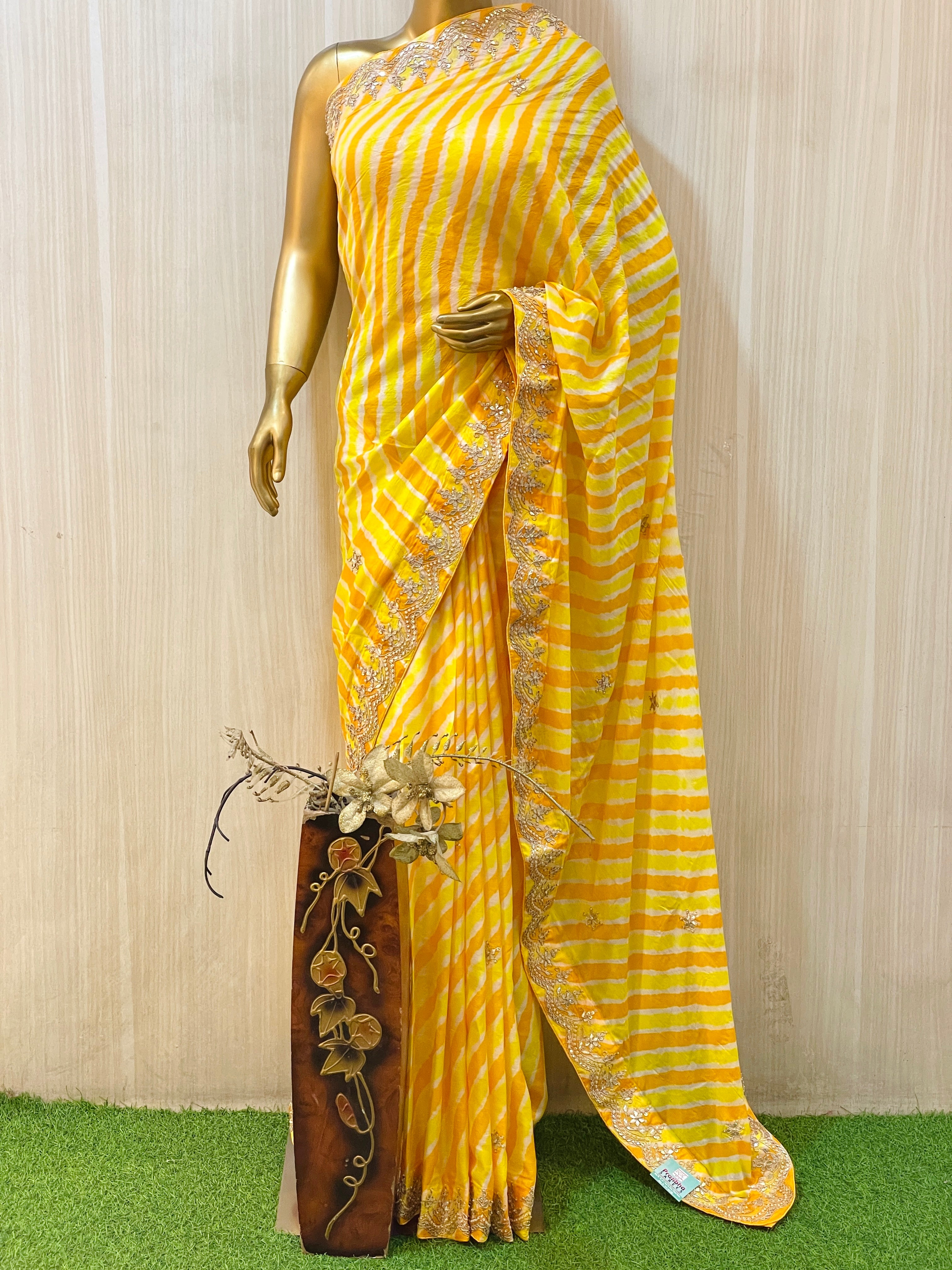 Sharda Leheriya Saree