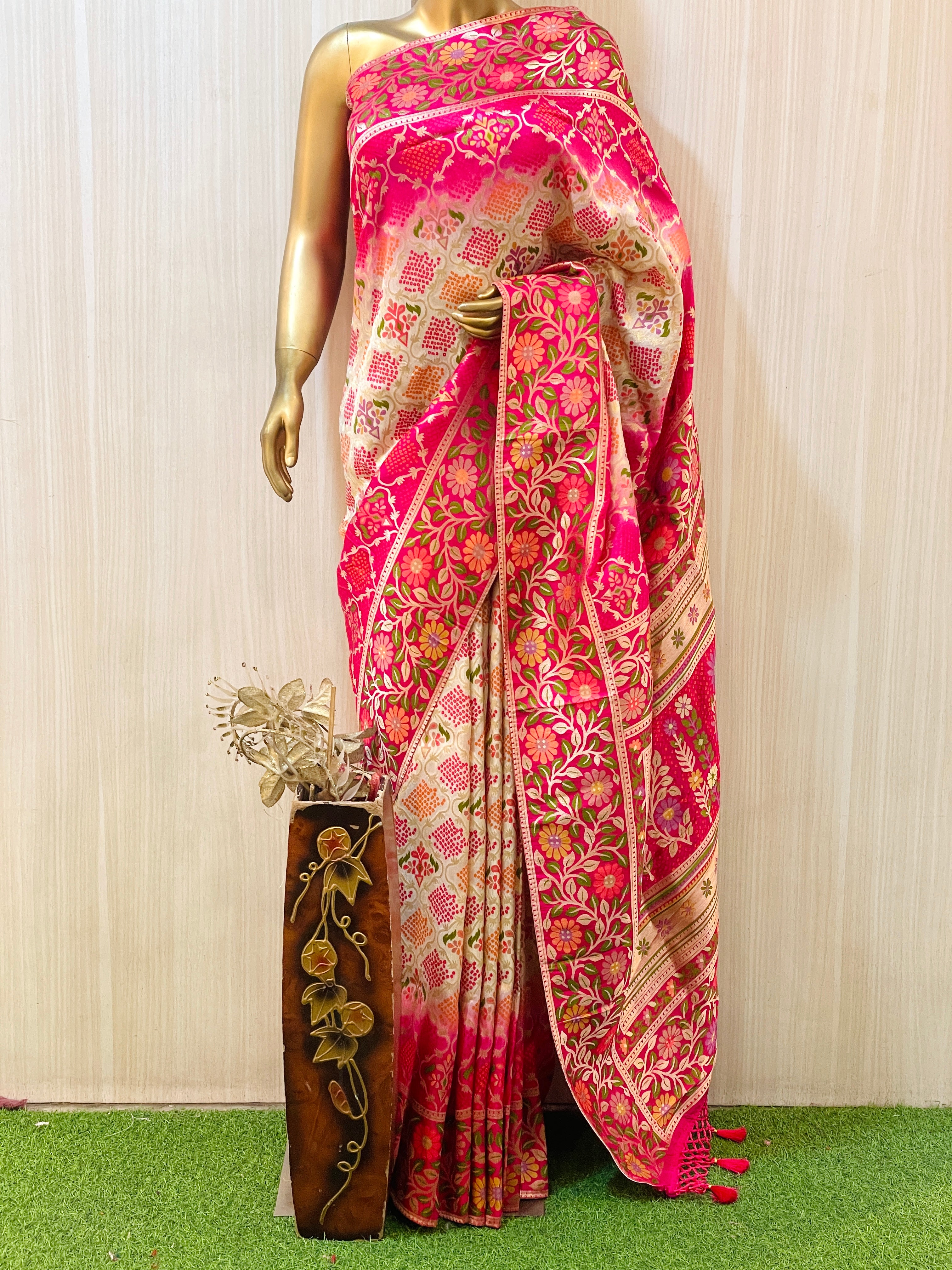 Disha Banarsi Silk Saree