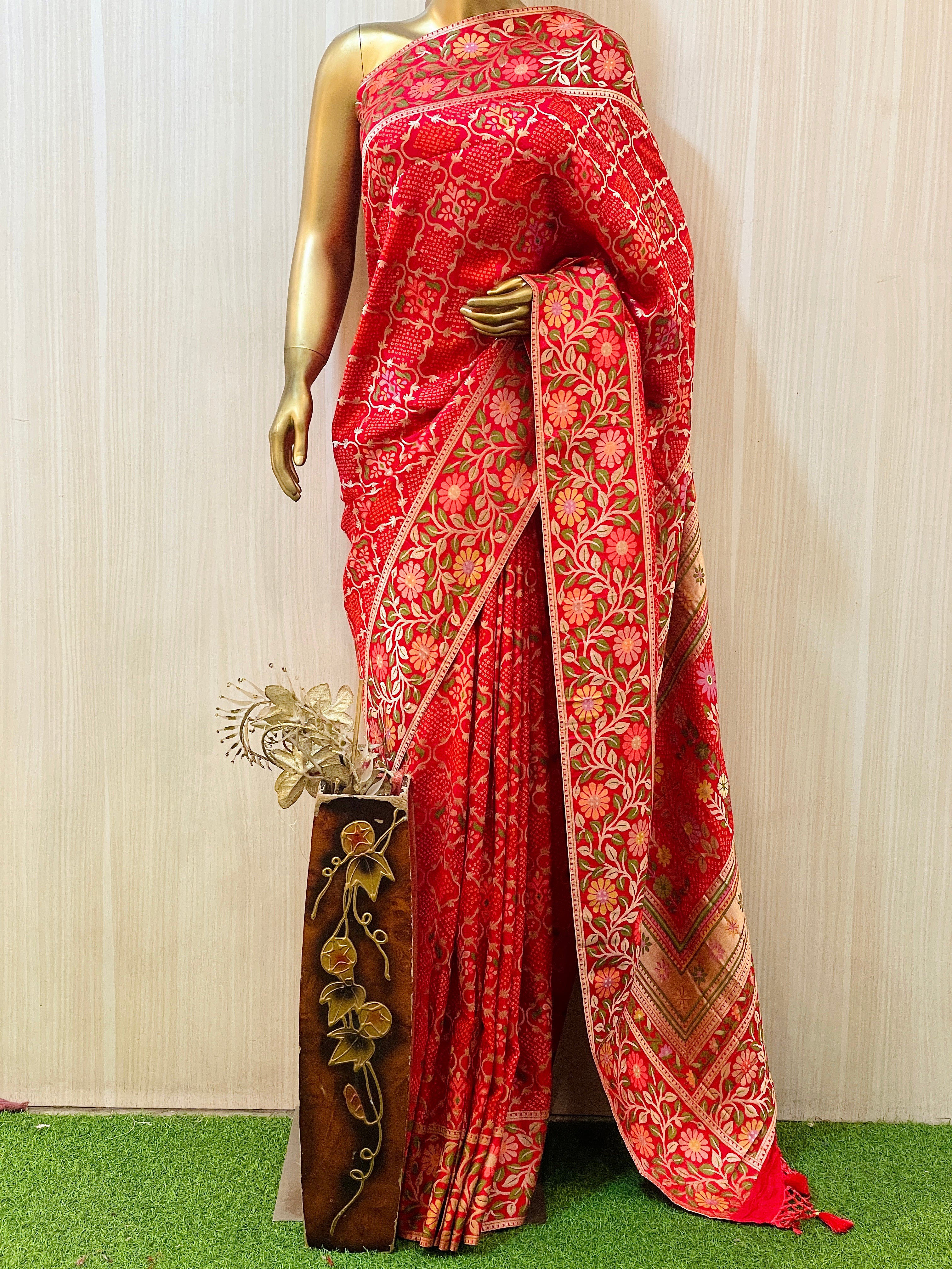 Disha Banarsi Silk Saree