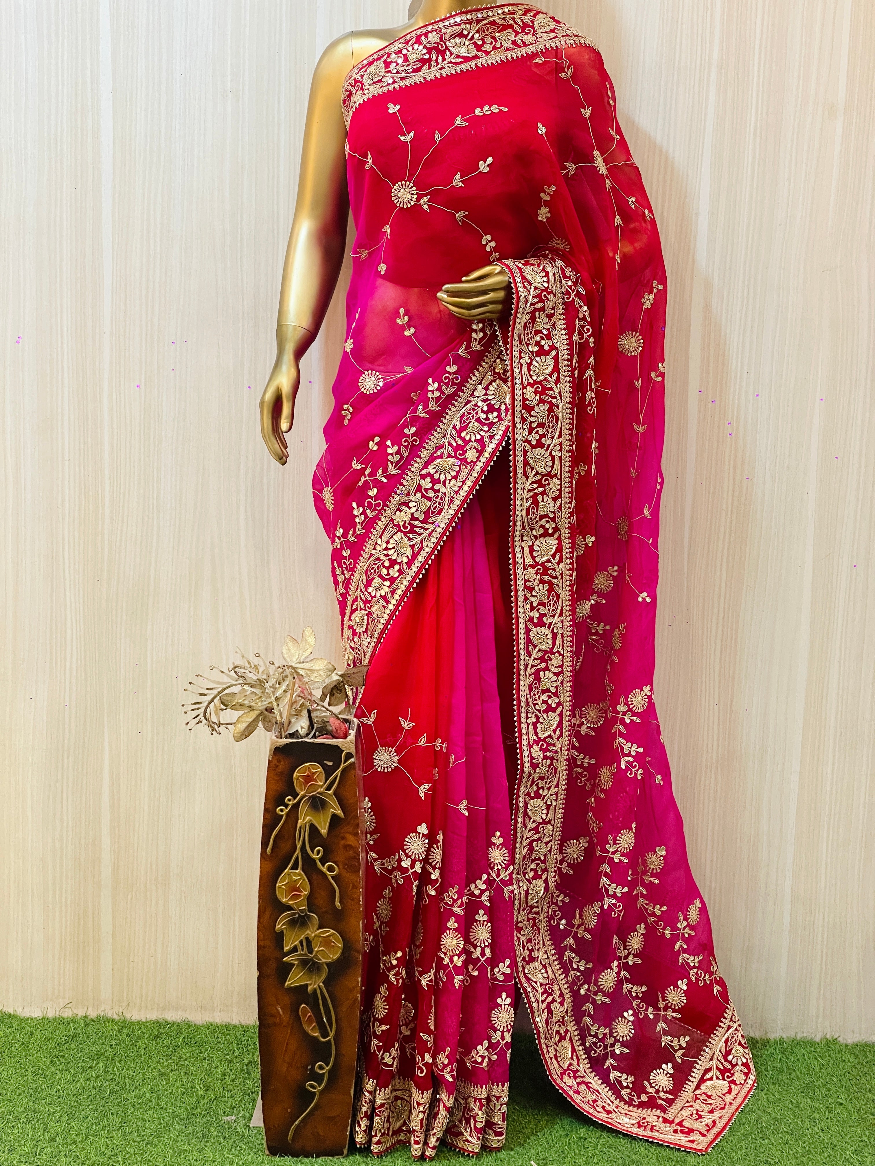 Nalini Organza Saree