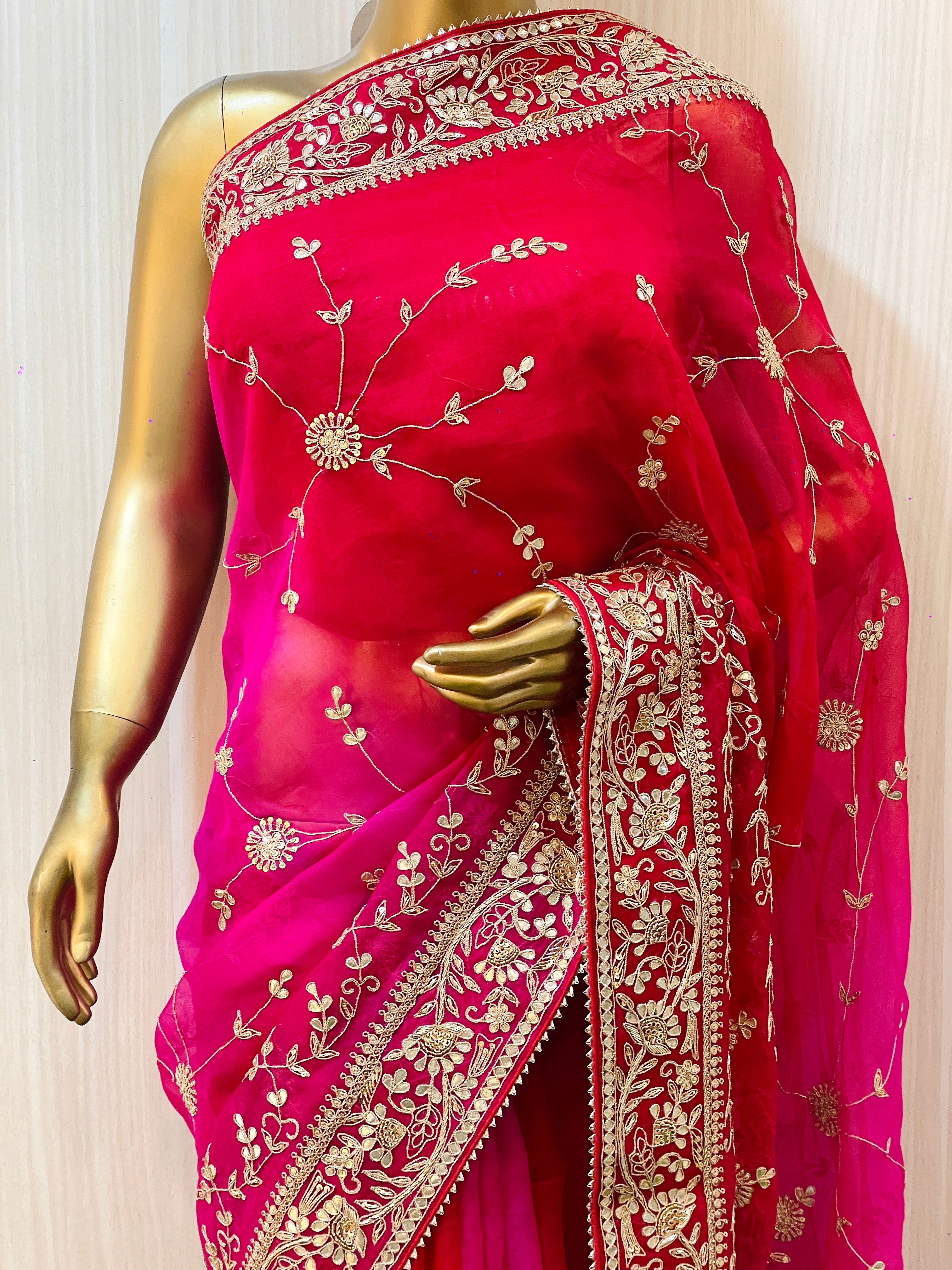 Nalini Organza Saree