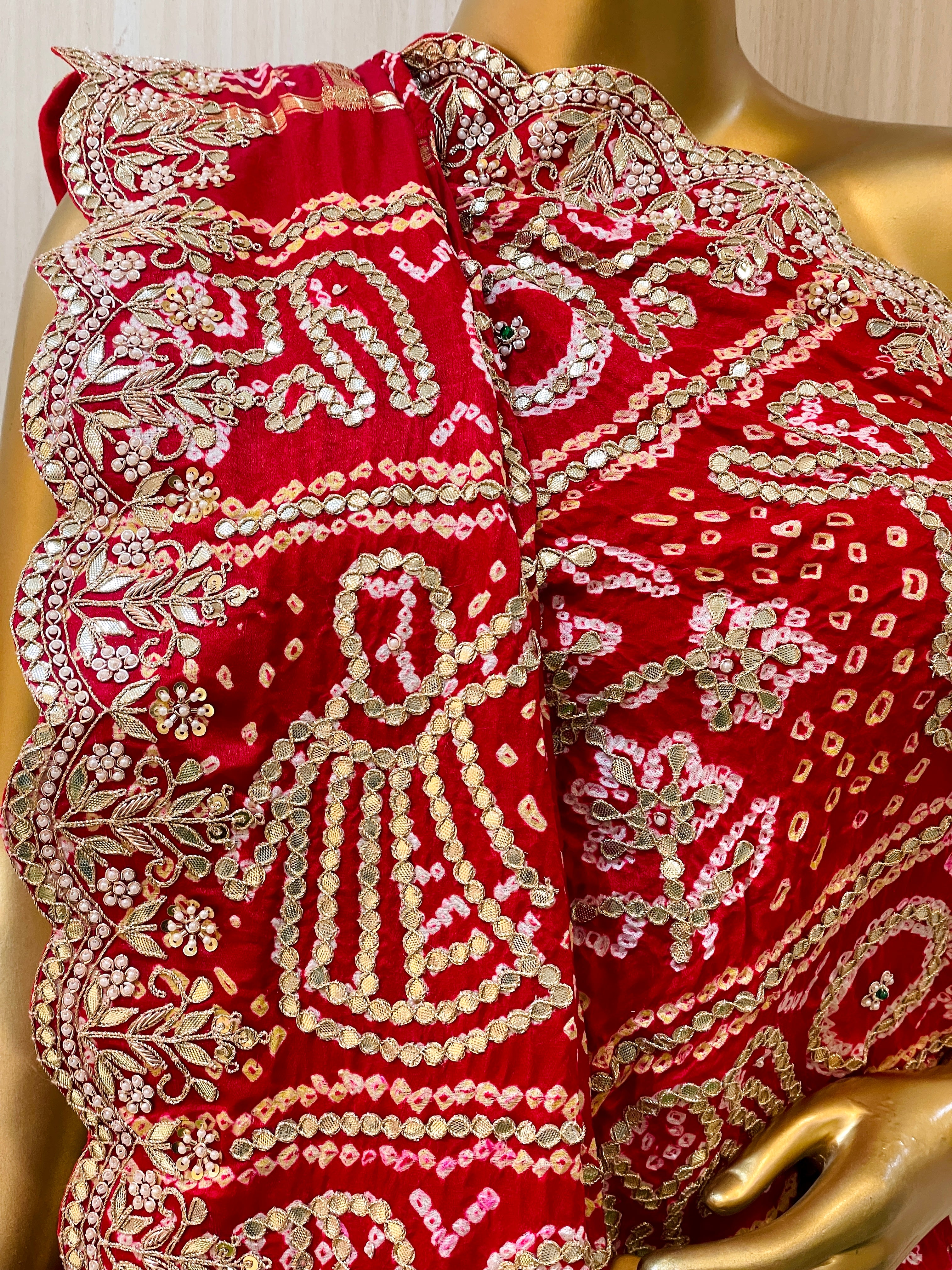 Ishika Gajji Silk Ghatchola Saree