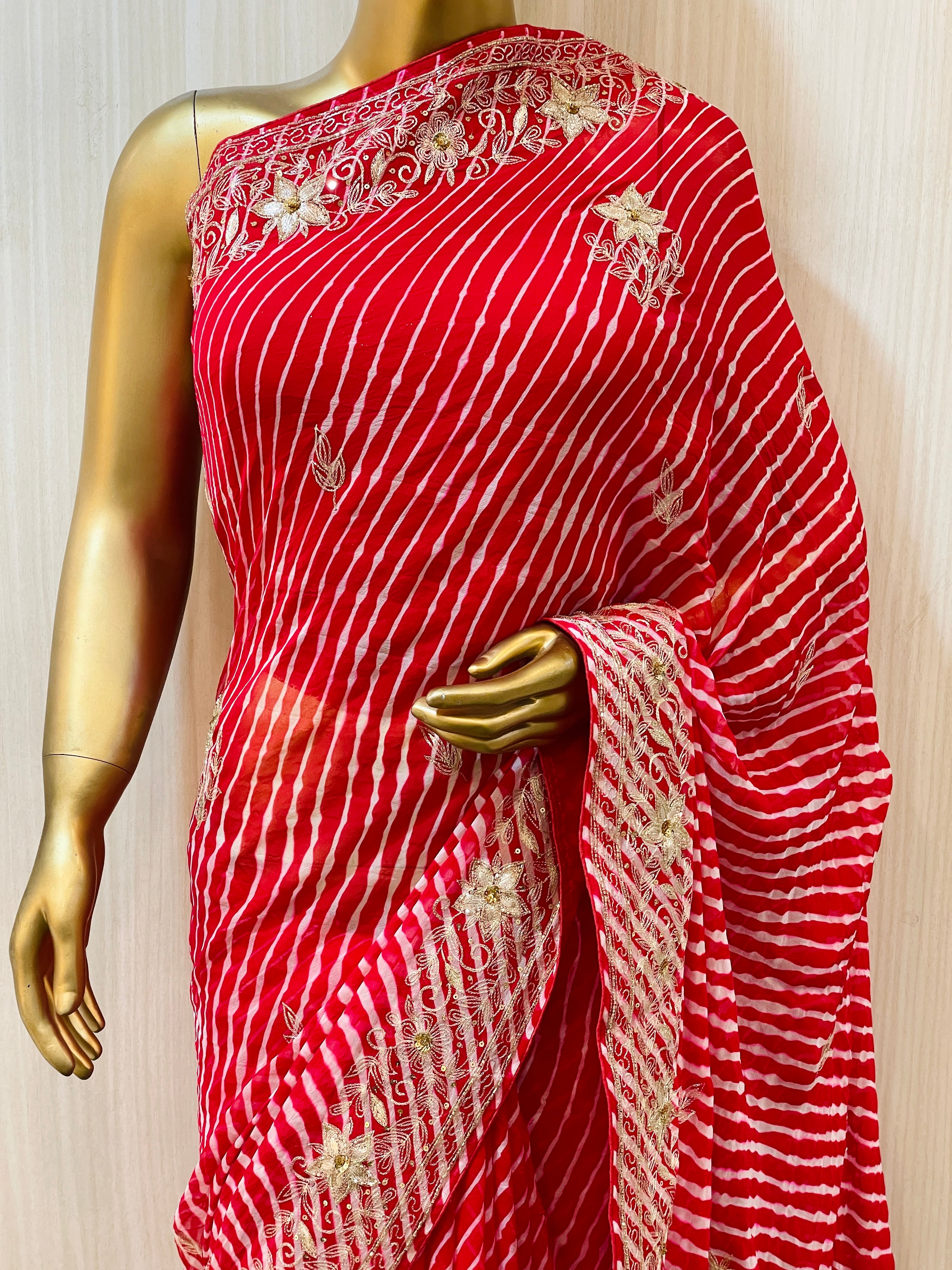 Naira Leheriya Saree