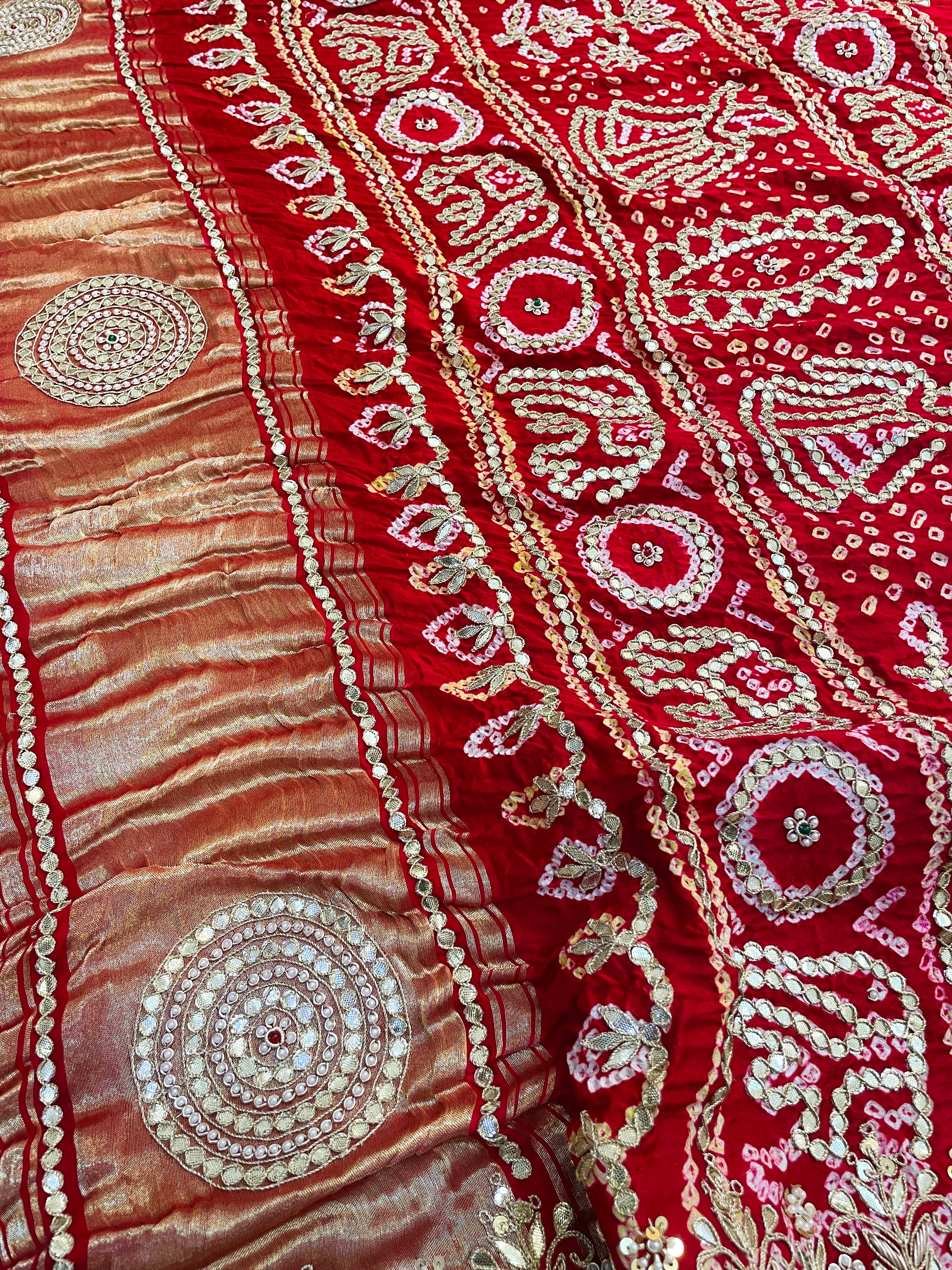 Ishika Gajji Silk Ghatchola Saree