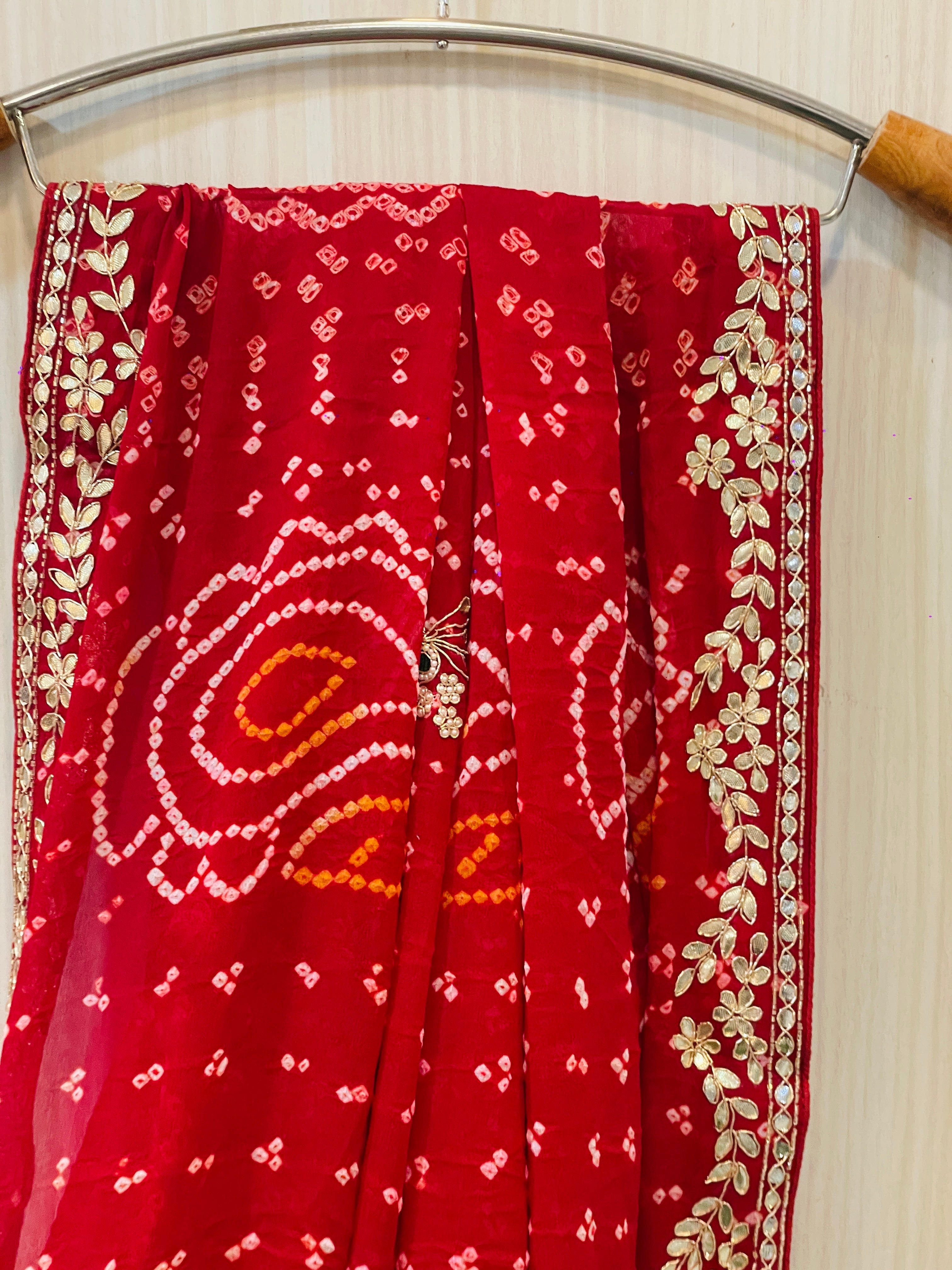 Nikki Multi Bandhani Lehenga