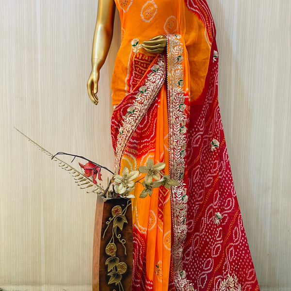 22 Chunri,lehariya ideas | saree blouse designs, designer saree blouse  patterns, saree blouse designs latest